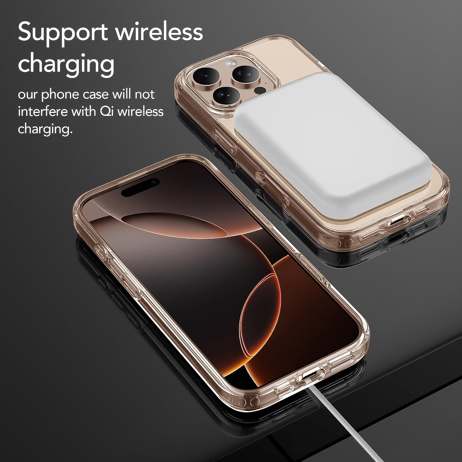 Transparent Hard Case For IPhone 16 Case (1 Pc) Transparent Hard Case For IPhone 16 Case (1 Pc)